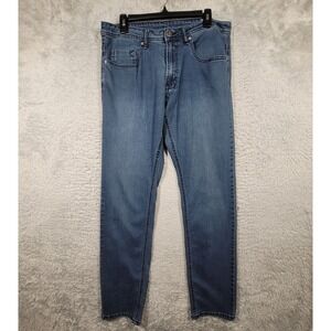 Buffalo David Bitton Axel Jeans Mens 34x34 Blue Slim Stretch‎ Denim